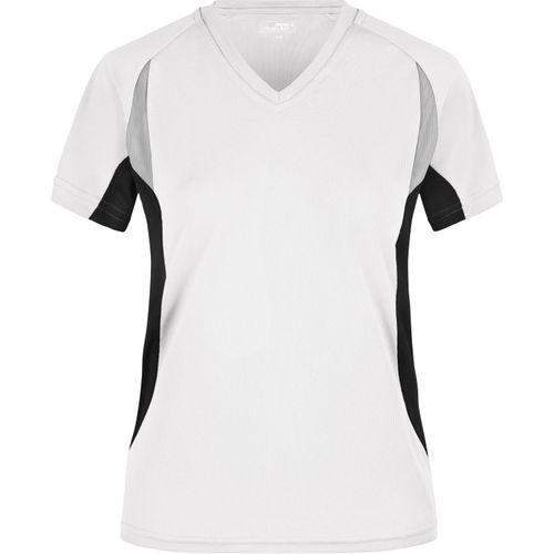 Ladies' Running-T - Atmungsaktives Laufshirt [Gr. XXL] (Art.-Nr. CA041317) - Feuchtigkeitsregulierend, schnell...
