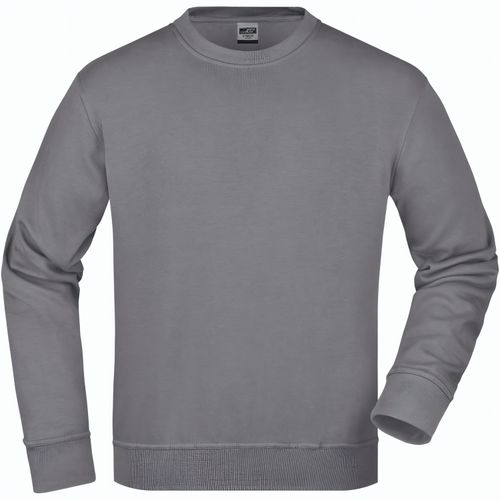Workwear Sweatshirt - Klassisches Rundhals-Sweatshirt [Gr. XXL] (Art.-Nr. CA042209) - Strapazierfähige pflegeleichte Baumwoll...