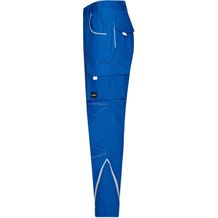 Workwear Pants - Funktionelle Hose im sportlichen Look mit hochwertigen Details (royal / white) (Art.-Nr. CA042226)