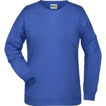 Ladies' Sweat - Klassisches Sweatshirt mit Raglanärmeln [Gr. M] (royal-heather) (Art.-Nr. CA042894)
