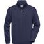 Workwear Half Zip Sweat - Sweatshirt mit Stehkragen und Reißverschluss [Gr. L] (navy) (Art.-Nr. CA042999)