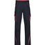 Workwear Pants - Funktionelle Hose im sportlichen Look mit hochwertigen Details [Gr. 64] (carbon/red) (Art.-Nr. CA043464)