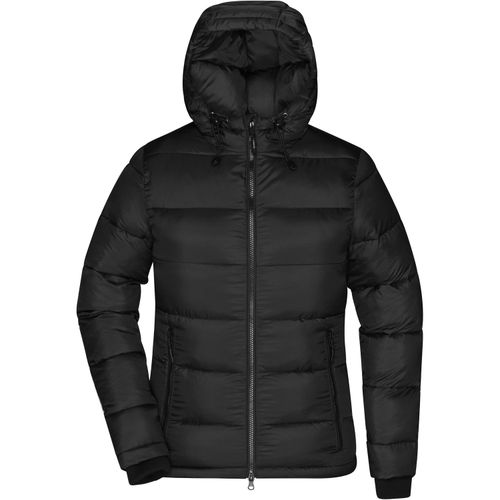 Ladies' Padded Jacket - Gesteppte Winterjacke aus recyceltem Polyester mit sorona®AURA Wattierung [Gr. S] (Art.-Nr. CA043472) - Rip-Stop-Gewebe, Wasser- und schmutzabwe...