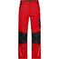 Workwear Pants - Spezialisierte Arbeitshose mit funktionellen Details [Gr. 102] (red/black) (Art.-Nr. CA043530)