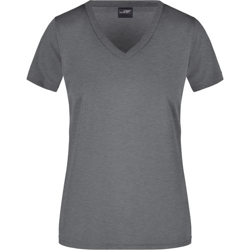 Ladies' Active-V - Funktions T-Shirt für Freizeit und Sport [Gr. 3XL] (Art.-Nr. CA043656) - Feiner Single Jersey
V-Ausschnitt,...