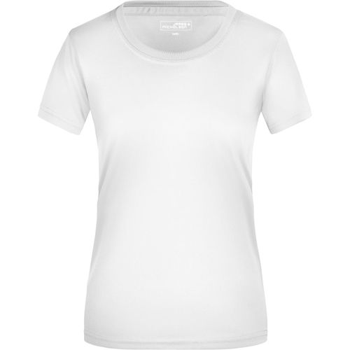Ladies' Active-T - Funktions T-Shirt für Freizeit und Sport [Gr. 3XL] (Art.-Nr. CA044945) - Feiner Single Jersey
Necktape
Doppelnäh...