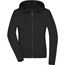 Ladies' Hooded Softshell Jacket - Softshelljacke mit Kapuze im sportlichen Design [Gr. XXL] (black/black) (Art.-Nr. CA045656)