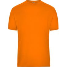Men's BIO Workwear T-Shirt - Strapazierfähiges und pflegeleichtes T-Shirt [Gr. M] (orange) (Art.-Nr. CA047123)