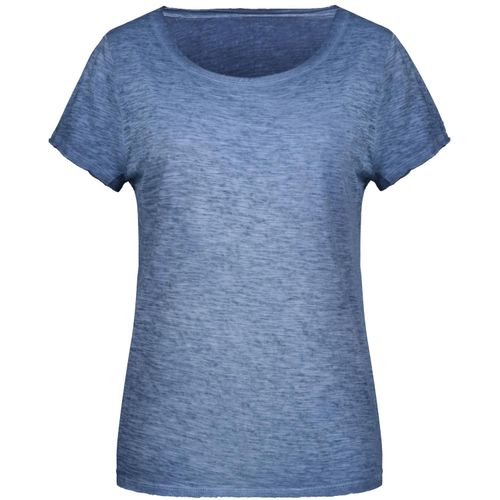 Ladies' Slub-T - T-Shirt im Vintage-Look [Gr. S] (Art.-Nr. CA047346) - Single Jersey aus Flammgarn und gekämmt...