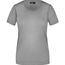 Ladies' Basic-T - Leicht tailliertes T-Shirt aus Single Jersey [Gr. S] (grey-heather) (Art.-Nr. CA047370)
