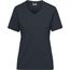 Ladies' BIO Workwear T-Shirt - Strapazierfähiges und pflegeleichtes T-Shirt [Gr. L] (carbon) (Art.-Nr. CA047628)