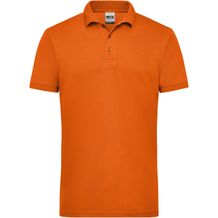 Men's Workwear Polo - Pflegeleichtes und strapazierfähiges Polo [Gr. 5XL] (orange) (Art.-Nr. CA047714)