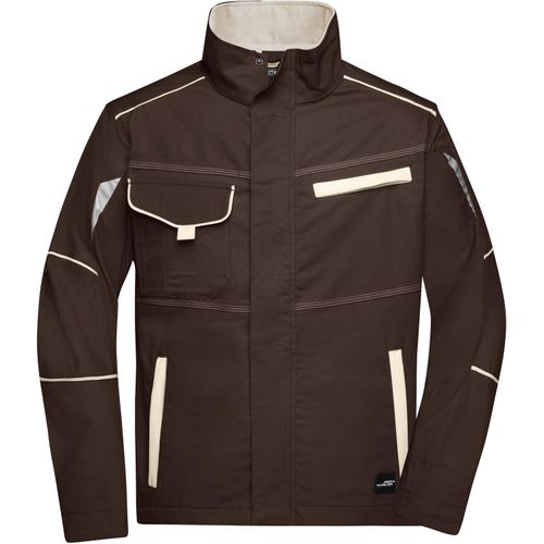 Workwear Jacket - Funktionelle Jacke im sportlichen Look mit hochwertigen Details [Gr. XL] (Art.-Nr. CA048325) - Elastische, leichte Canvas-Qualität
Per...