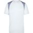 Men's Running-T - Atmungsaktives Laufshirt [Gr. 3XL] (white/silver) (Art.-Nr. CA048665)