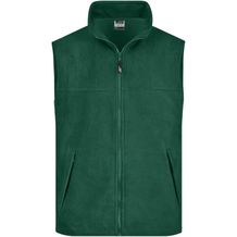 Fleece Vest - Wärmende Weste in schwerer Fleece-Qualität [Gr. S] (dark-green) (Art.-Nr. CA048866)