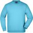 Round-Sweat Heavy Junior - Klassisches Komfort Rundhals-Sweatshirt [Gr. S] (sky-blue) (Art.-Nr. CA049308)