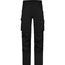 Workwear Stretch-Pants Slim Line - Spezialisierte Arbeitshose in schmaler Schnittführung mit elastischen Einsätzen und funktionellen Details [Gr. 44] (black/black) (Art.-Nr. CA049335)
