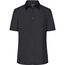 Ladies' Business Shirt Short-Sleeved - Klassisches Shirt aus strapazierfähigem Mischgewebe [Gr. L] (black) (Art.-Nr. CA050104)