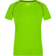 Ladies' Sports T-Shirt - Funktionsshirt für Fitness und Sport [Gr. XS] (bright-green/black) (Art.-Nr. CA050149)