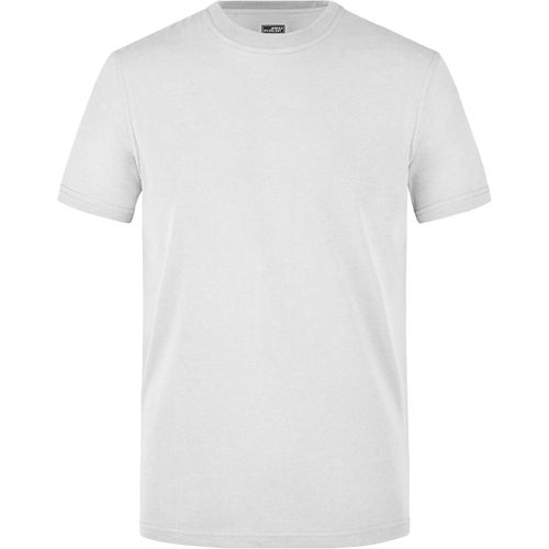 Men's Workwear T-Shirt - Strapazierfähiges und pflegeleichtes T-Shirt [Gr. S] (Art.-Nr. CA050406) - Materialmix aus Baumwolle und Polyester...