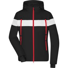 Ladies' Wintersport Jacket - Sportliche, wasserdichte Winterjacke mit sorona®AURA Wattierung (nachwachsender, pflanzlicher Rohstoff) [Gr. XS] (black/white) (Art.-Nr. CA050904)