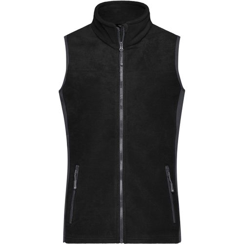 Ladies' Workwear Fleece Vest - Strapazierfähige Fleeceweste im Materialmix [Gr. XS] (Art.-Nr. CA051039) - Pflegeleichter Anti-Pilling-Microfleece
...