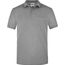 Men´s Workwear Polo Pocket - Pflegeleichtes und strapazierfähiges Polo mit Brusttasche [Gr. M] (grey-heather) (Art.-Nr. CA052784)