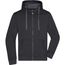 Men's Hooded Jacket - Premium Sweatjacke mit Bionic®-Finish [Gr. S] (black/carbon) (Art.-Nr. CA052865)