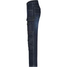 Workwear Stretch-Jeans - Jeans-Hose in gerader Schnittführung mit vielen Details (blue-denim) (Art.-Nr. CA052972)