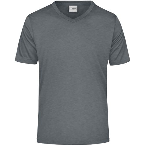 Men's Active-V - Funktions T-Shirt für Freizeit und Sport [Gr. M] (Art.-Nr. CA053753) - Feiner Single Jersey
V-Ausschnitt,...