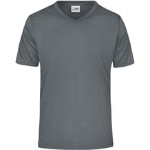 Men's Active-V - Funktions T-Shirt für Freizeit und Sport [Gr. M] (dark-melange) (Art.-Nr. CA053753)