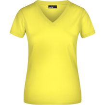 Ladies' V-T - Tailliertes Damen T-Shirt [Gr. XL] (Yellow) (Art.-Nr. CA054504)