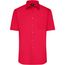 Men's Shirt Shortsleeve Poplin - Klassisches Shirt aus pflegeleichtem Mischgewebe [Gr. 4XL] (tomato) (Art.-Nr. CA054623)