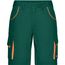 Workwear Bermudas - Funktionelle kurze Hose im sportlichen Look mit hochwertigen Details [Gr. 56] (dark-green/orange) (Art.-Nr. CA054635)