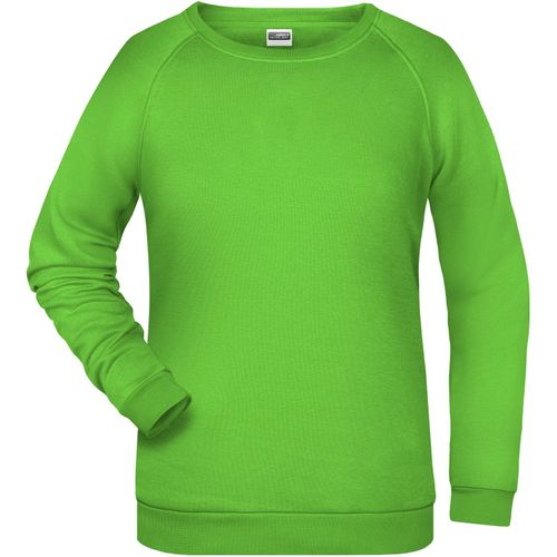 Ladies' Promo Sweat - Rundhals-Sweatshirt mit Raglanärmeln [Gr. XL] (Art.-Nr. CA054733) - Sweat-Qualität mit angerauter Innenseit...