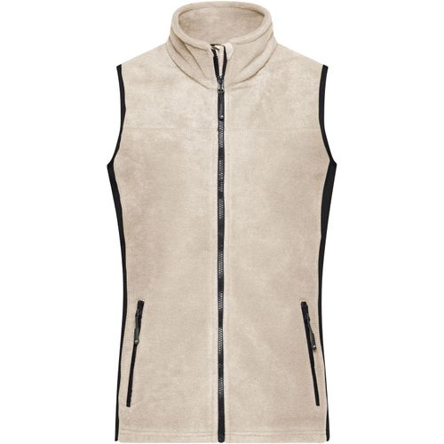 Ladies' Workwear Fleece Vest - Strapazierfähige Fleeceweste im Materialmix [Gr. L] (Art.-Nr. CA055288) - Pflegeleichter Anti-Pilling-Microfleece
...