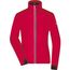 Ladies' Sports Softshell Jacket - Funktionelle Softshelljacke für Sport, Freizeit und Promotion [Gr. L] (light-red/black) (Art.-Nr. CA055466)