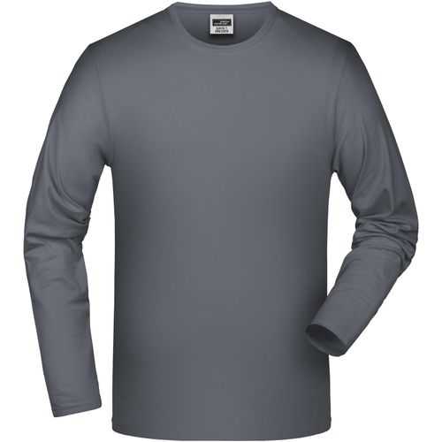 Elastic-T Long-Sleeved - Langarm-Shirt mit Elasthan [Gr. L] (Art.-Nr. CA055969) - Weicher Elastic-Single Jersey
Gekämmte,...