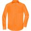 Men's Shirt Longsleeve Poplin - Klassisches Shirt aus pflegeleichtem Mischgewebe [Gr. 4XL] (orange) (Art.-Nr. CA056479)