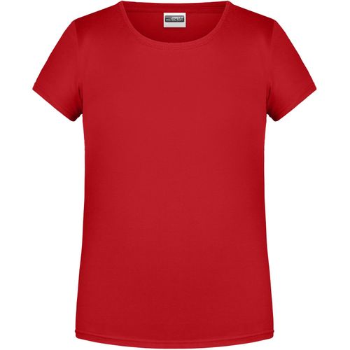 Girls' Basic-T - T-Shirt für Kinder in klassischer Form [Gr. S] (Art.-Nr. CA057821) - 100% gekämmte, ringgesponnene BIO-Baumw...