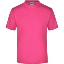 Round-T Medium (150g/m²) - Komfort-T-Shirt aus Single Jersey [Gr. M] (pink) (Art.-Nr. CA058046)
