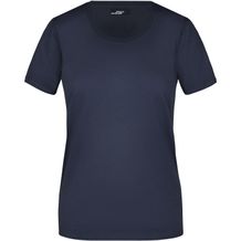 Ladies' Basic-T - Leicht tailliertes T-Shirt aus Single Jersey [Gr. M] (navy) (Art.-Nr. CA059411)