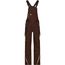 Workwear Pants with Bib - Funktionelle Latzhose im sportlichen Look mit hochwertigen Details [Gr. 44] (brown/stone) (Art.-Nr. CA059731)