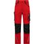 Workwear Pants Slim Line  - Spezialisierte Arbeitshose in schmalerer Schnittführung mit funktionellen Details [Gr. 56] (red/black) (Art.-Nr. CA060217)