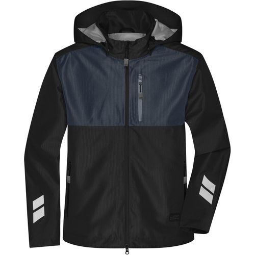 Hardshell Workwear Jacket - Professionelle, wind- und wasserdichte, atmungsaktive Arbeitsjacke für extreme Wetterbedingungen [Gr. XXL] (Art.-Nr. CA060344) - Strapazierfähiges und robustes Rip-Stop...