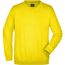 Round-Sweat Heavy - Klassisches Komfort Rundhals-Sweatshirt [Gr. M] (sun-yellow) (Art.-Nr. CA060592)
