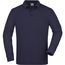 Men's Workwear Polo Pocket Longsleeve - Pflegeleichtes und strapazierfähiges Langarm Polo mit Brusttasche [Gr. XL] (navy) (Art.-Nr. CA060644)