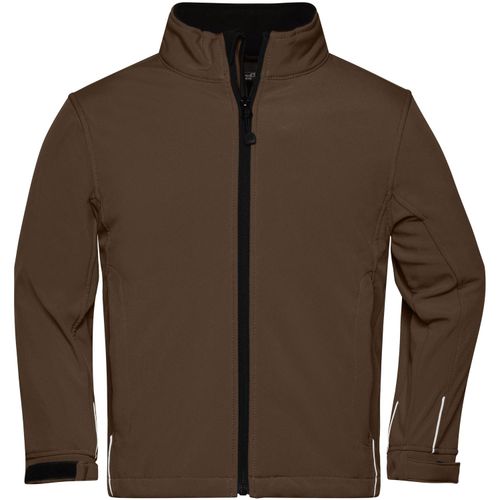 Softshell Jacket Junior - Trendige Jacke aus Softshell [Gr. L] (Art.-Nr. CA061240) - 3-Lagen-Funktionsmaterial mit TPU-Membra...