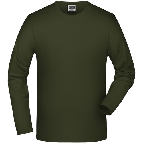 Elastic-T Long-Sleeved - Langarm-Shirt mit Elasthan [Gr. XXL] (Art.-Nr. CA061773) - Weicher Elastic-Single Jersey
Gekämmte,...