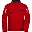 Workwear Softshell Padded Jacket - Funktionelle Softshelljacke mit warmem Innenfutter [Gr. 6XL] (red/navy) (Art.-Nr. CA061853)